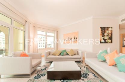 Apartment - 3 - 4 for rent in Al Das - Shoreline Apartments - Palm Jumeirah - Dubai