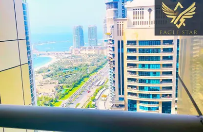 Apartment - 1 Bedroom - 2 Bathrooms for rent in Sulafa Tower - Dubai Marina - Dubai