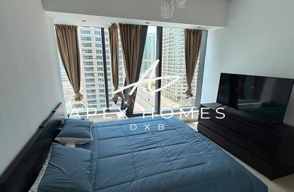 Apartment - 1 Bedroom - 2 Bathrooms for rent in Silverene Tower A - Silverene - Dubai Marina - Dubai