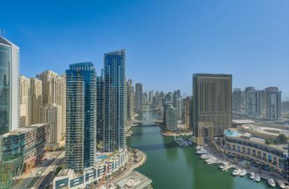 Apartment - 3 Bedrooms - 5 Bathrooms for sale in Marina Quays West - Marina Quays - Dubai Marina - Dubai Apartment - 3 Bedrooms - 5 Bathrooms for sale in Marina Quays West - Marina Quays - Dubai Marina - Dubai