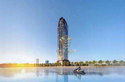 Apartment - 1 - 2 for sale in Al Ghaf Tower - Al Khan - Sharjah
