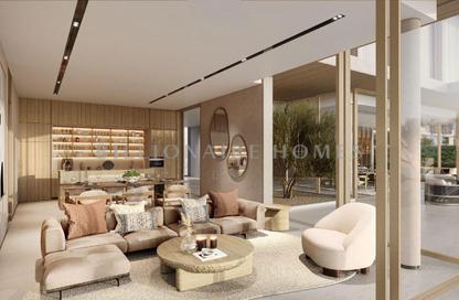 Villa - 5 - 6 for sale in Beach Collection Frond N - Beach Collection - Palm Jebel Ali - Dubai