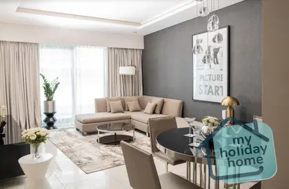 Apartment - 1 Bedroom - 2 Bathrooms for rent in Tower B - DAMAC Towers by Paramount - Business Bay - Dubai