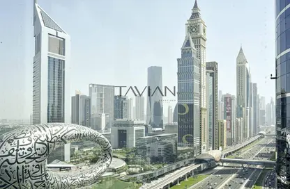 Office Space - 1 Bedroom - 1 Bathroom for rent in Latifa Tower - Sheikh Zayed Road - Dubai