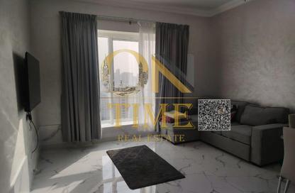 Apartment - 1 Bedroom - 2 Bathrooms for rent in Oasis Tower - Al Rashidiya 1 - Al Rashidiya - Ajman