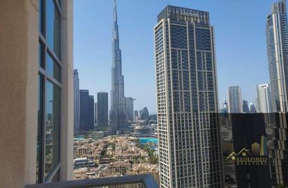 Apartment - 2 Bedrooms - 3 Bathrooms for rent in Burj Views A - Burj Views - Downtown Dubai - Dubai
