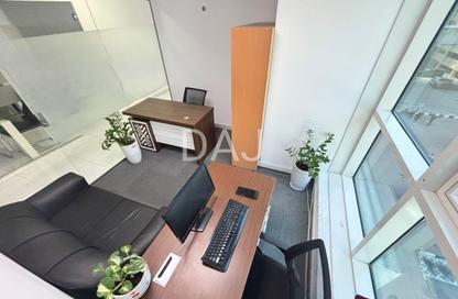 Office Space - Studio - 1 Bathroom for rent in Aspin Tower - Sheikh Zayed Road - Dubai