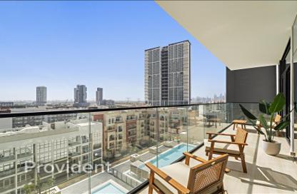 Apartment - 2 Bedrooms - 2 Bathrooms for rent in Binghatti Emerald - District 15 - Jumeirah Village Circle - Dubai