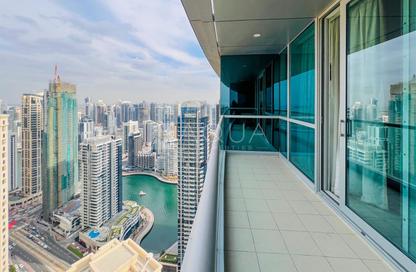 شقة - 2 غرف نوم - 3 حمامات للايجار في برج الفتان - أبراج الفتان مارين - جميرا بيتش ريزيدنس - دبي