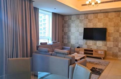 Apartment - 1 - 2 for rent in Barcelo Residences (Al Dar Tower) - Dubai Marina - Dubai