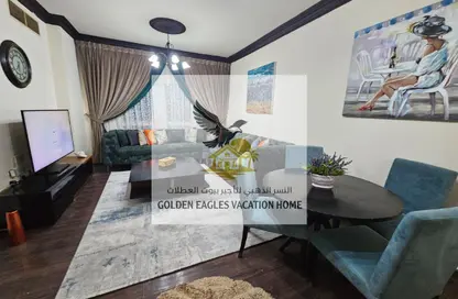 Apartment - 1 Bedroom - 1 Bathroom for rent in Al Mamzar Tower - Al Mamzar - Sharjah - Sharjah