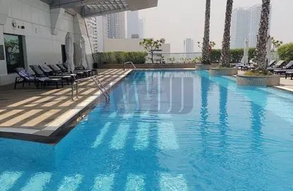 Apartment - Studio - 1 Bathroom for rent in AL Salam Tower FC - Sheikh Zayed Road - Dubai