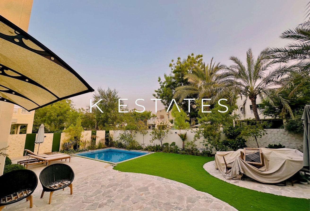 Furnished | Garden and Pool View | With Maids Room photo 3