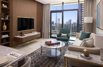 Whole Building - 1 Bedroom - 2 Bathrooms for rent in Intercontinental Residences Business Bay - Business Bay - Dubai