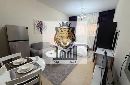 Apartment - Studio - 1 for rent in Jasmine Towers - Garden City - Ajman