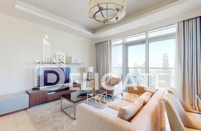 Apartment - 2 Bedrooms - 3 Bathrooms for rent in The Address Residence Fountain Views 2 - The Address Residence Fountain Views - Downtown Dubai - Dubai