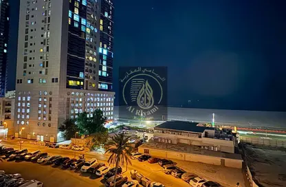 Apartment - 1 Bedroom - 2 Bathrooms for rent in Ajman Corniche Residences - Ajman Corniche Road - Ajman