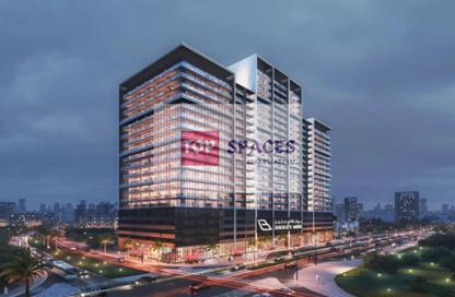 Office Space - Studio - 2 Bathrooms for sale in Binghatti Amberhall - District 13 - Jumeirah Village Circle - Dubai