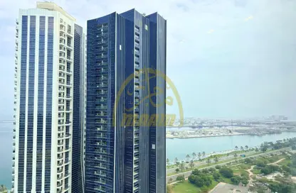 Apartment - 1 Bedroom - 2 Bathrooms for rent in Al Jowhara Tower - Corniche Road - Abu Dhabi