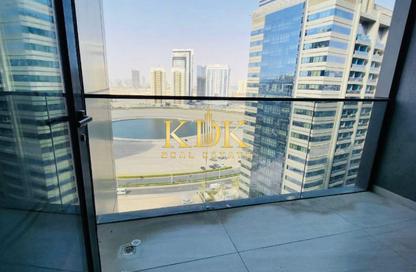Apartment - Studio - 1 Bathroom for rent in Amal Tower - Dubai Sports City - Dubai