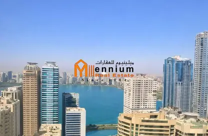 شقة - 2 غرف نوم - 3 حمامات للبيع في روز تاور 1 - ابراج روز - الخان - الشارقة