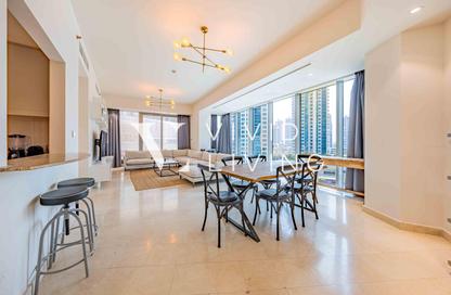 Apartment - 2 Bedrooms - 3 Bathrooms for rent in Trident Grand Residence - Dubai Marina - Dubai