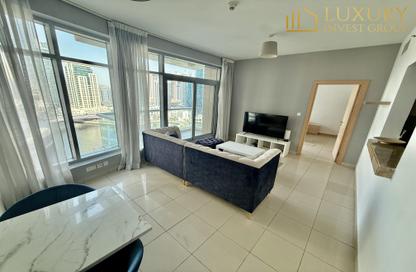 Apartment - 1 Bedroom - 2 Bathrooms for rent in Fairfield Tower - Park Island - Dubai Marina - Dubai