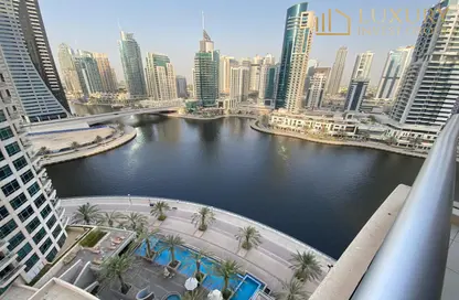 Apartment - 1 Bedroom - 2 Bathrooms for rent in Fairfield Tower - Park Island - Dubai Marina - Dubai