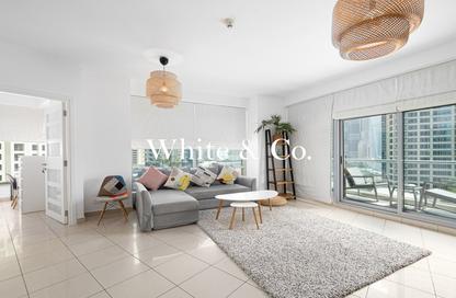 Apartment - 1 - 2 for rent in Sanibel Tower - Park Island - Dubai Marina - Dubai