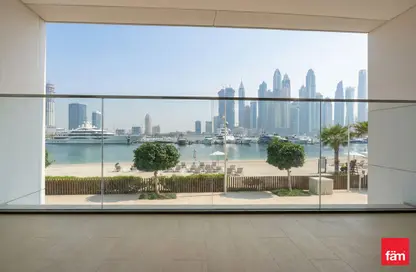 Apartment - 3 Bedrooms - 4 Bathrooms for rent in Palace Beach Residence Podium - EMAAR Beachfront - Dubai Harbour - Dubai
