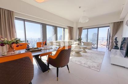 Apartment - 3 Bedrooms - 4 Bathrooms for rent in Burj Royale - Downtown Dubai - Dubai
