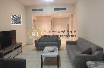 شقة - غرفة نوم - 2 حمامات للايجار في أبراج عجمان وان - الصوان - عجمان شقة - غرفة نوم - 2 حمامات للايجار في أبراج عجمان وان - الصوان - عجمان