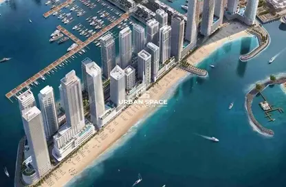 شقة - غرفة نوم - 2 حمامات للبيع في بايفيو - إعمار بيتشفرونت - دبي هاربور - دبي