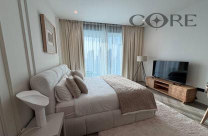 Apartment - Studio - 1 Bathroom for rent in Peninsula Three - Peninsula - Business Bay - Dubai