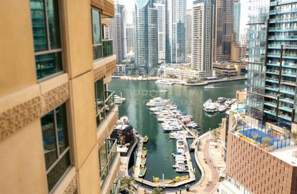 Apartment - 3 Bedrooms - 3 Bathrooms for rent in Al Mass Tower - Dubai Marina Towers - Dubai Marina - Dubai