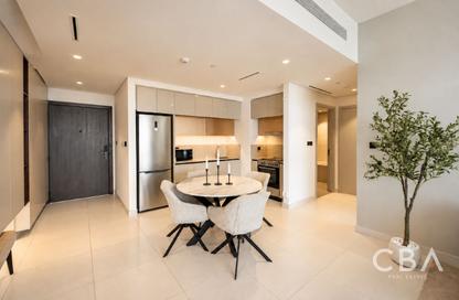 Apartment - 1 - 1 for rent in Marina Vista Tower 2 - Marina Vista - Emaar Beachfront - Dubai Harbour - Dubai