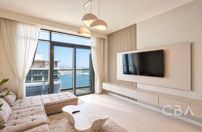 Apartment - 1 - 1 for rent in Marina Vista Tower 2 - Marina Vista - Emaar Beachfront - Dubai Harbour - Dubai