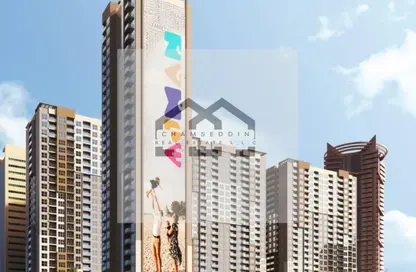 Apartment - 1 Bathroom for sale in Ajman One - Phase 2 - Ajman Downtown - Ajman