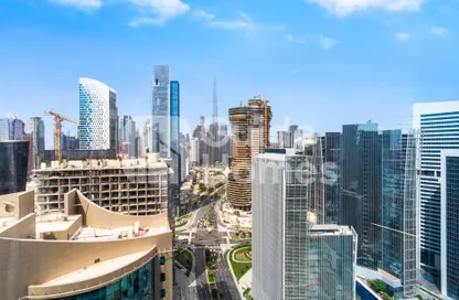 مكتب - استوديو للايجار في برج بارك لين - الخليج التجاري - دبي