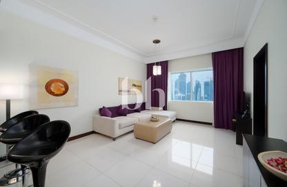 Apartment - 1 - 2 for rent in Pullman Jumeirah Lakes Towers Hotel and Residence - JLT Cluster T - Jumeirah Lake Towers - Dubai