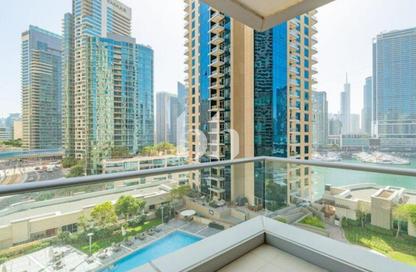 Apartment - 1 Bedroom - 2 Bathrooms for rent in Attessa Tower - Marina Promenade - Dubai Marina - Dubai