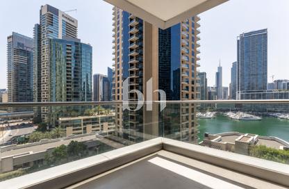 Apartment - 1 Bedroom - 2 Bathrooms for rent in Attessa Tower - Marina Promenade - Dubai Marina - Dubai