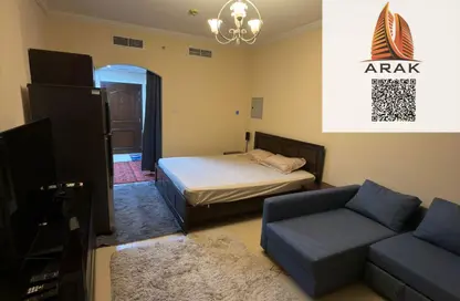 Apartment - Studio - 1 Bathroom for rent in Jasmine Towers - Garden City - Ajman