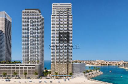 Apartment - 3 - 4 for sale in Beachgate by Address - Emaar Beachfront - Dubai Harbour - Dubai Apartment - 3 - 4 for sale in Beachgate by Address - Emaar Beachfront - Dubai Harbour - Dubai