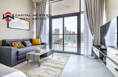 شقة - 1 حمام للايجار في ميلينيوم بن غاطي ريزيدنسز - الخليج التجاري - دبي