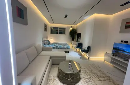 Apartment - Studio - 1 Bathroom for rent in Beach Tower 1 - Al Khan Lagoon - Al Khan - Sharjah