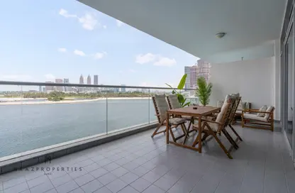 شقة - غرفة نوم - 2 حمامات للايجار في أزور ريزيدنس - نخلة جميرا - دبي