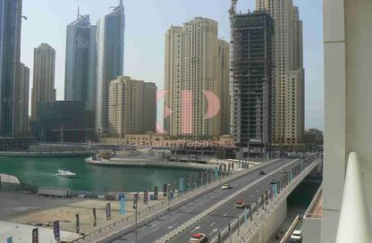 Apartment - 1 Bedroom - 2 Bathrooms for rent in Marina View Tower A - Marina View - Dubai Marina - Dubai