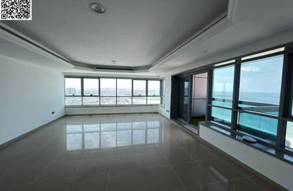 Apartment - 2 Bedrooms - 3 Bathrooms for rent in Corniche Tower - Ajman Corniche Road - Ajman
