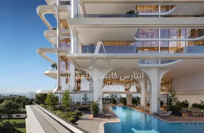Apartment - 2 Bedrooms - 2 Bathrooms for sale in Elle Residences - Dubai Islands - Dubai